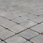 25mm Square shaped mother of pearl mosaic tiles
