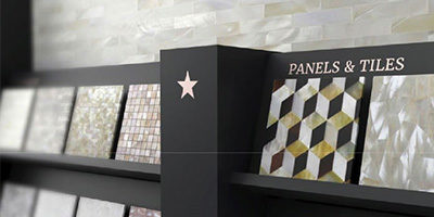 Siminetti Panels & Tiles Display Stand