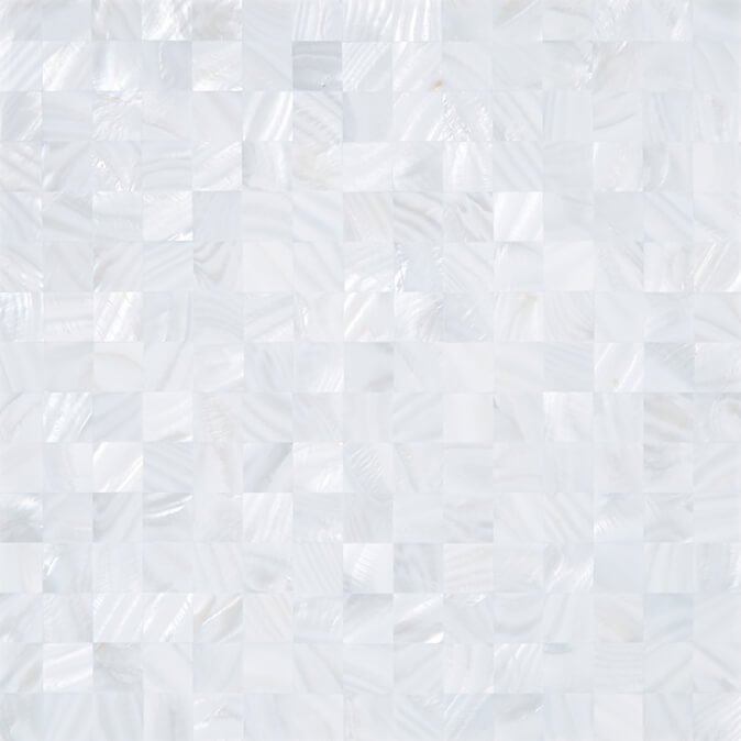 Siminetti Bianco Mother of Pearl Mosaic
