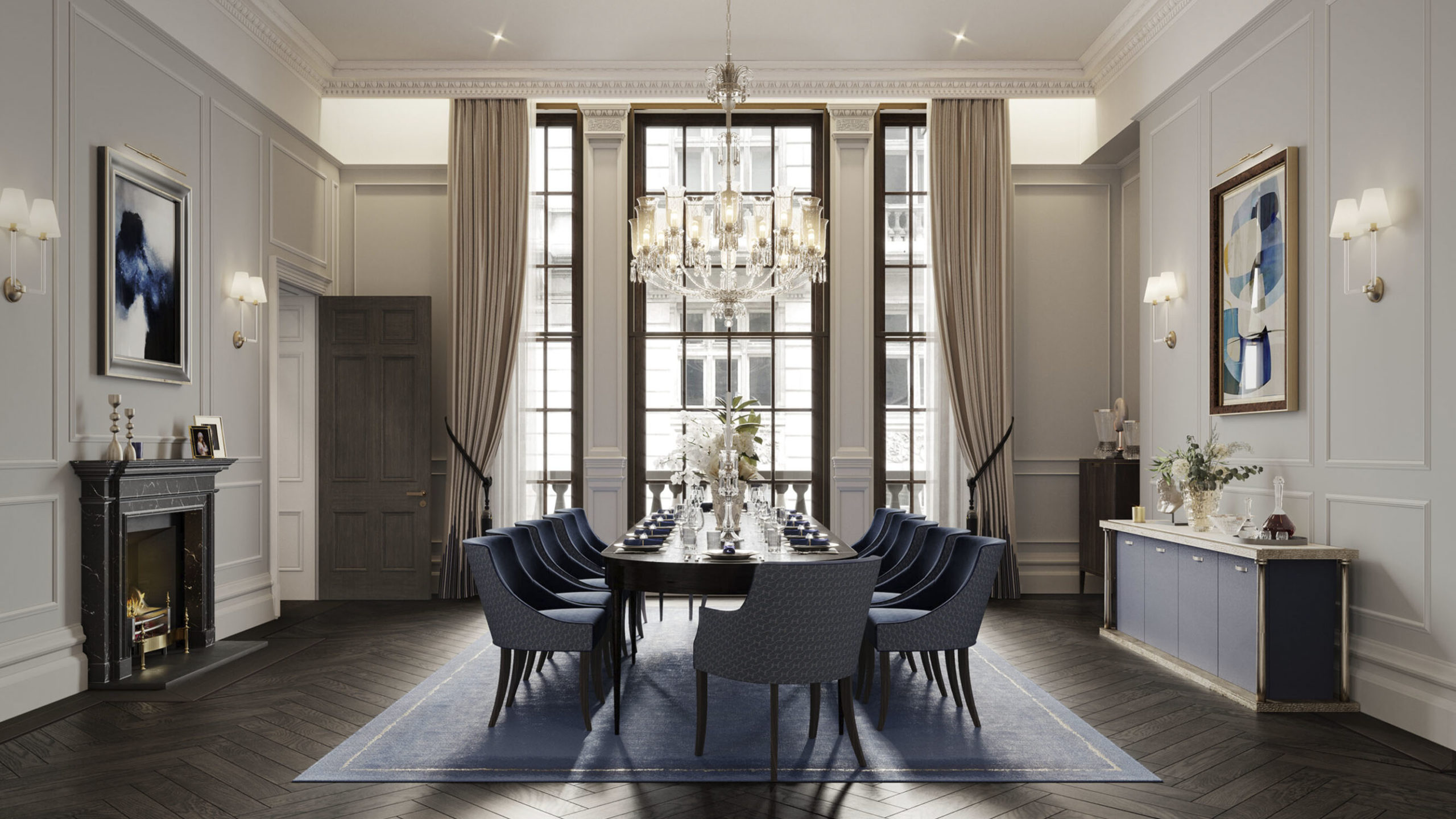 The OWO Residences Dining Room