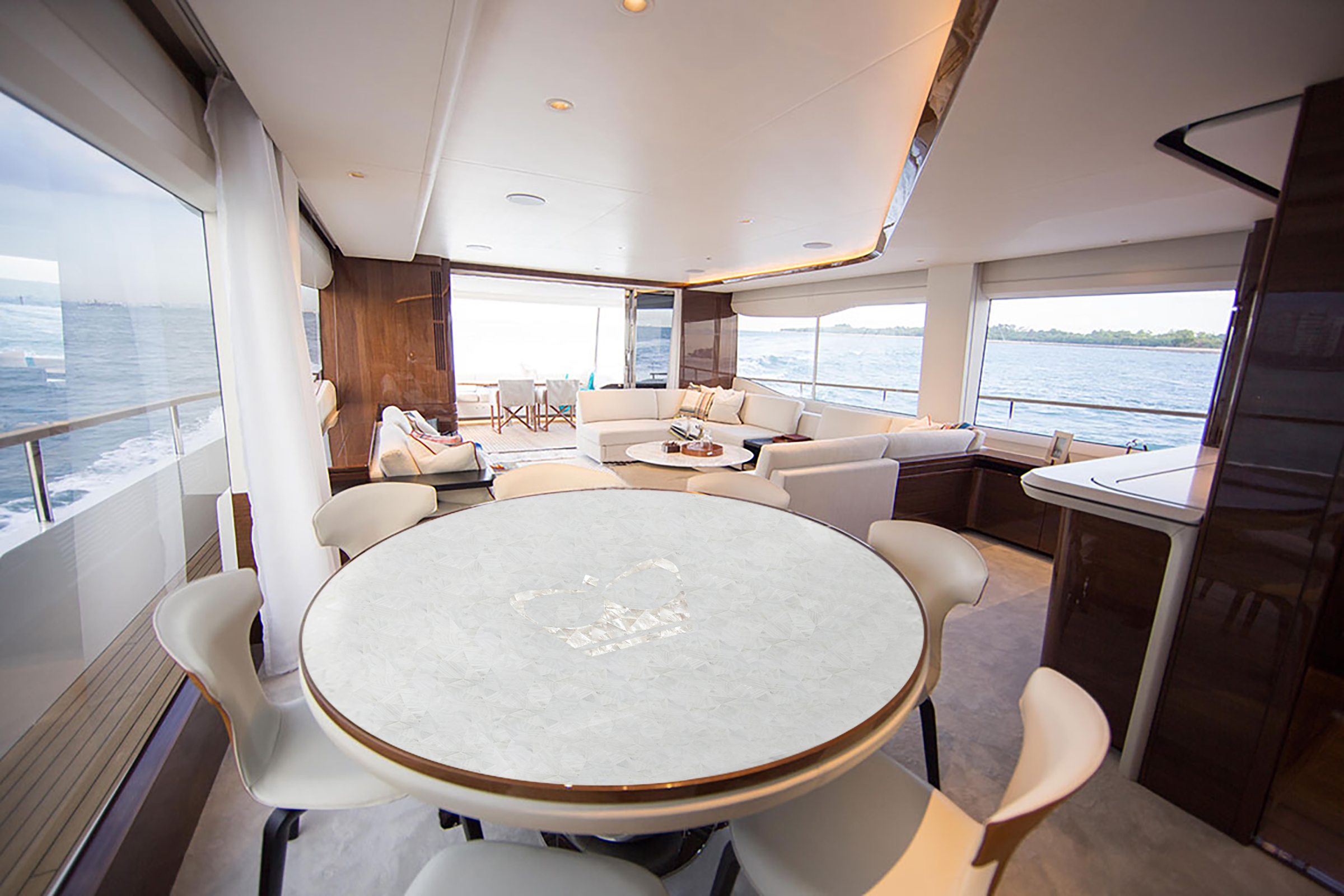Super Yacht bespoke table