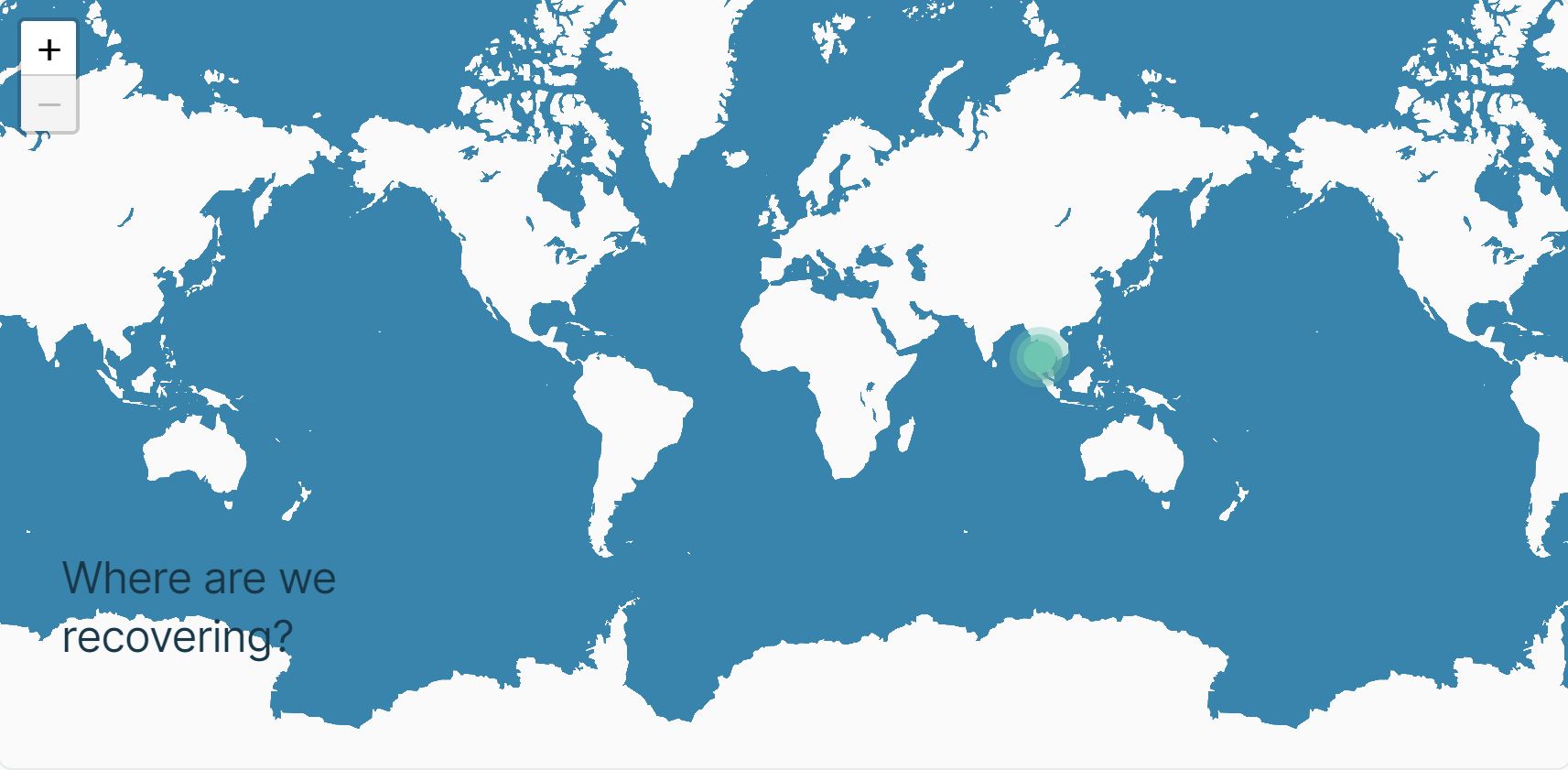 Plastiks Recovery Map Map where we are recovering plastiks