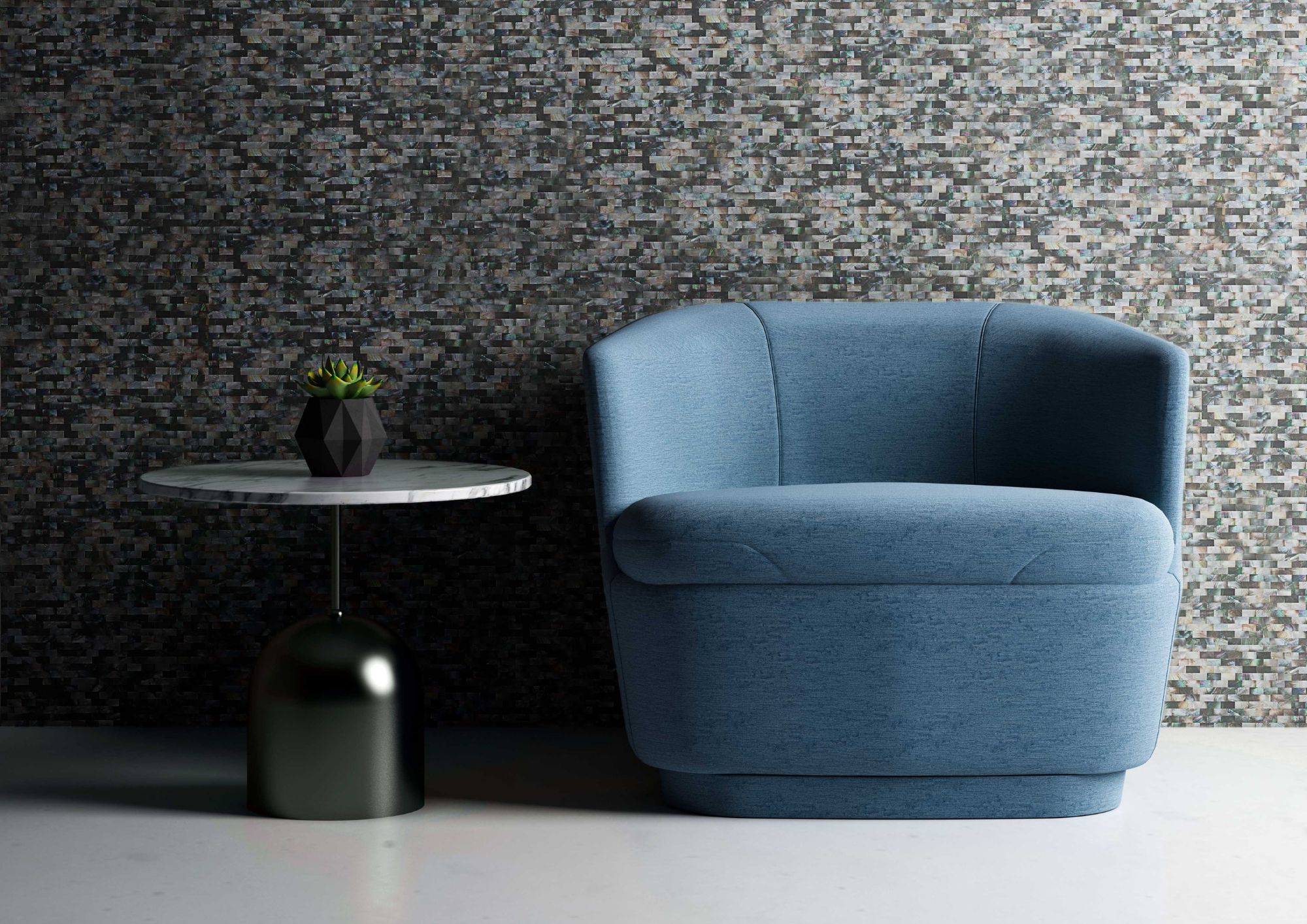 Classic wall panel Midnight Pearl Brick