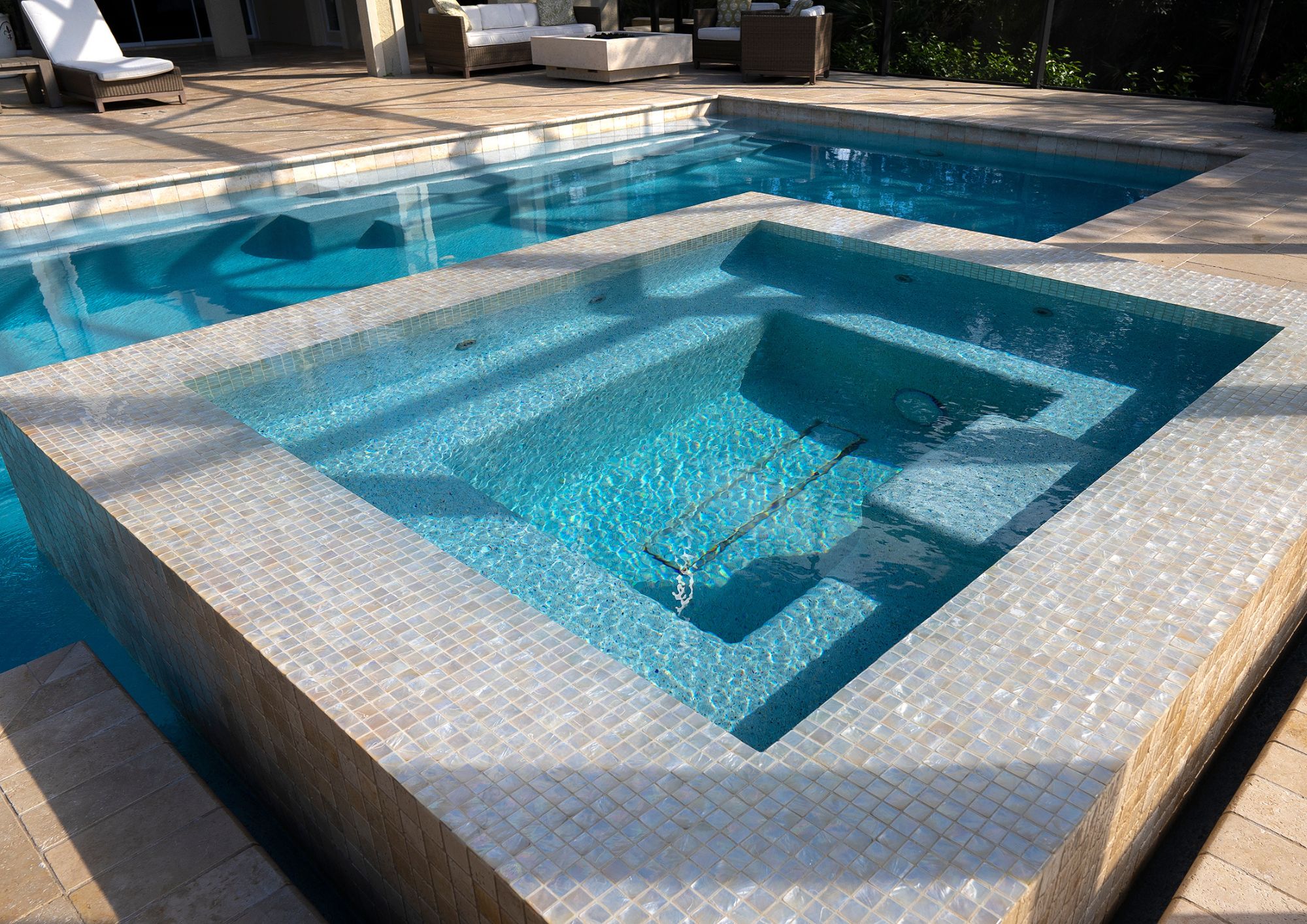 Innocence Silver Mosaic Tiles